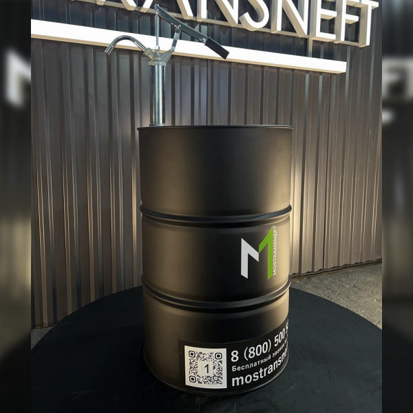 Бочка металлическая 200 литров с помпой черная матовая купить в Краснодаре