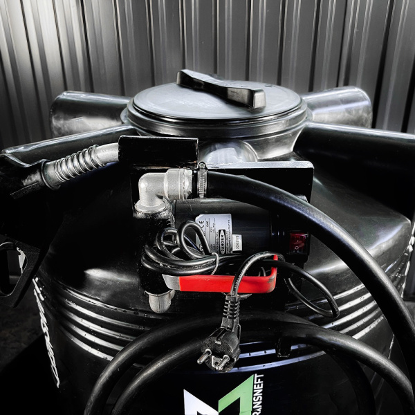 азс черная на 500л экономического класса с насосом 220v купить в Краснодаре